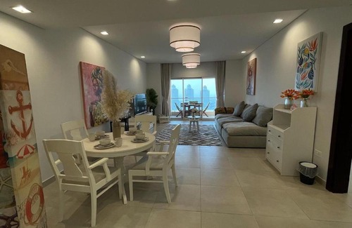 Doha Apartment | Apartment with a charming view of Viva Bahriya.
