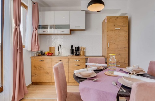 Baric Draga Apartment | Apartments Rina - one bedroom apartment with a sea view A2