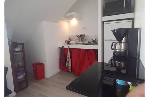 Plouzane Apartment | "Appart-Etape": T1bis 35m², ground floor, furnished for 2 people, from 2 nights