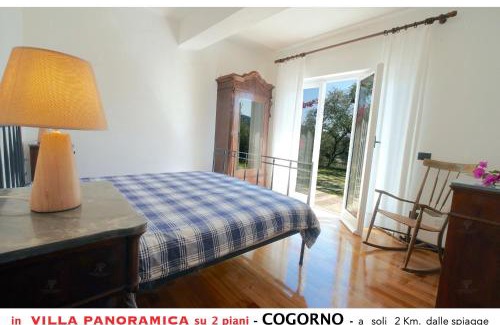 San Salvatore Apartment | Appartamento A in villa con vista panoramica