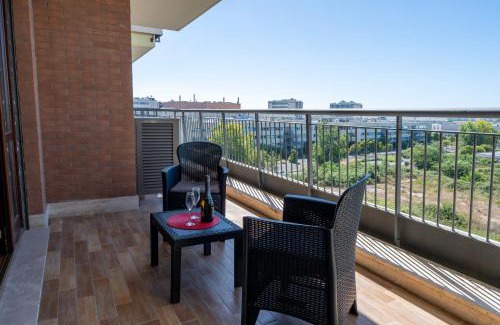 Centro Giano Apartment | appartamento con terrazzo vicino all'aeroporto di Fiumicino e alla fiera di Roma