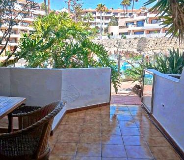 Complejo turistico Amarilla Golf Apartment | Appartamento Parque Albatros vista piscina e mare