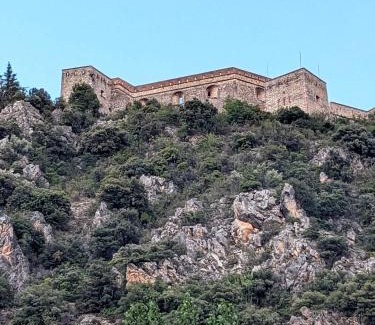 Villefranche-de-Conflent Apartment | Appartement Le Fort 2 Vue Montagne