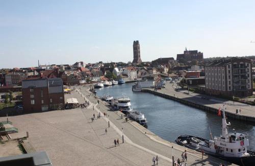 Wismar Apartment | Appartement Altstadtblick im Ohlerich-Speicher