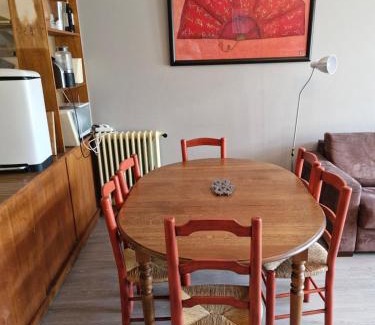 Orcieres-Merlette Apartment | Appartement au pied des pistes avec vue sur la montagne