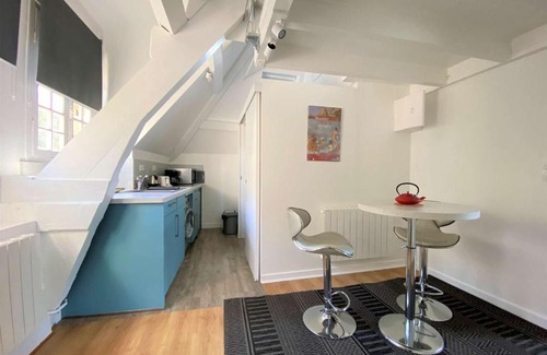 Perros-Guirec Apartment | Appartement BELLE VUE MER dans la Tour du Château de Trestraou à PERROS-GUIREC - Réf 865