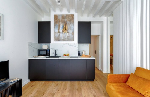 Les Iles Apartment | Appartement Design, île St Louis - Welkeys