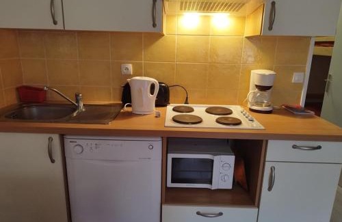 Orcieres-Merlette Apartment | Appartement T2 cabine pour 8 pers, ski aux pieds, bien équipé, proche commerces et sports - FR-1-262-137