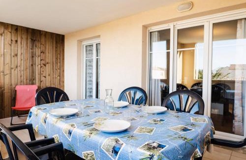 Narbonne-Plage Apartment | Appartement T3 climatisé avec piscine, balcon, parking, à 400m de la plage - Narbonne-Plage - FR-1-409-30