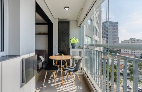Butanta Apartment | Apt w/Gourmet Balcony 190m From the Metro Wal0714
