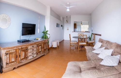 Centro Apartment | Apto Caiçara vista mar e perto de tudo