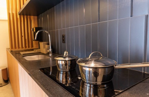 Centro Apartment | Apto completo 62 m² - Com closet e cozinha completa