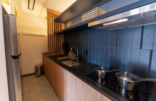 Centro Apartment | Apto completo 62 m² - Com closet e cozinha completa