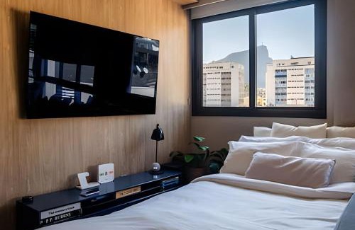 Gavea Apartment | Apto luxuoso vista Cristo 1 qto -por Casapē