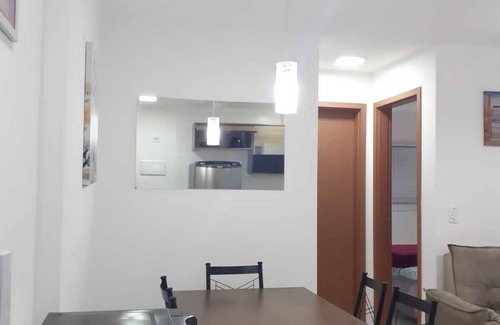 Aviacao Apartment | Apto Novo em Praia Grande 5 Minutos da Praia, com Piscina, Area de Lazer