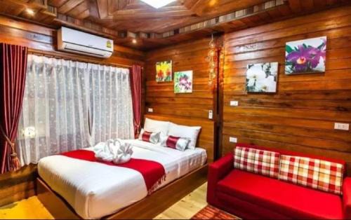 Krabi Ski Chalet | Areeya phubeach resort wooden house Coliving Coworking