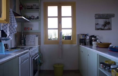 Irakleia Villa | Artemis Villa, stone villa with terraces and sea view.