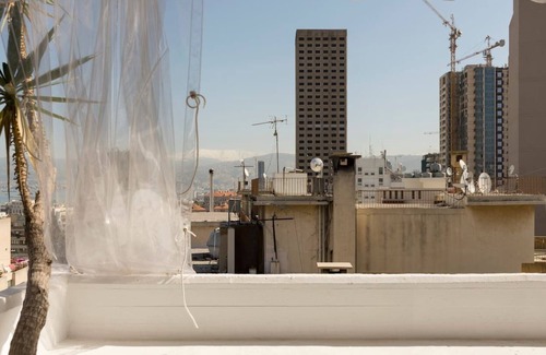 Beirut Apartment | Artsy Clemenceau + Balcony (9th Floor)