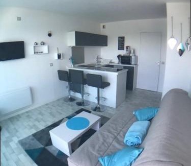 Le Grau-Du-Roi Apartment | AS9578 - Studio cabine vue port avec parking privé