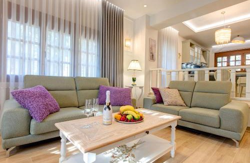 Sane Villa | Asteri Villa with Outdoor Hot Tub, Sani Luxury Villas Collection