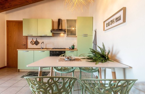 Tortoreto Lido Apartment | At 20 mt from the sea cozy panoramic penthouse for families with bike box and wifi
