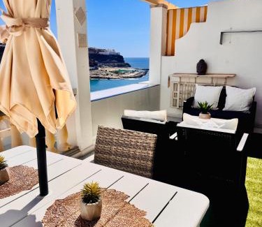 Arguineguin Apartment | Atlantic Ocean & Beach Views - Playa Del Cura