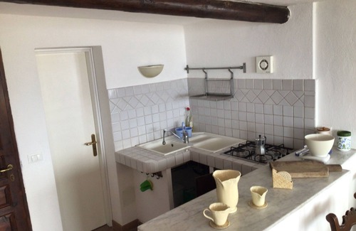 Ischia Porto Apartment | Attic room with terrace and lots of views