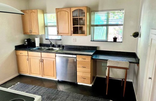 Atwater Village House | Atwater Village a Quiet Getaway- Stocked with Parking a Backyard and Laundry.