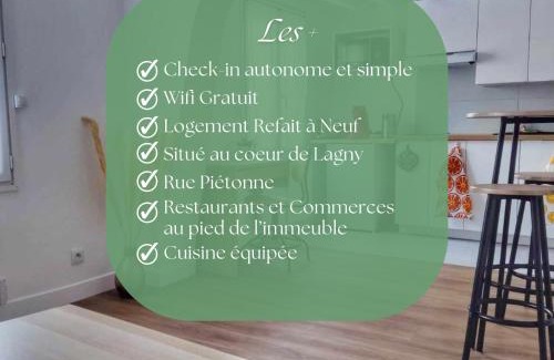 Lagny-sur-Marne Apartment | Au p'tit Lagny - rue piétonne