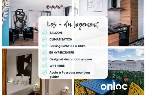 Centre Ville Apartment | Au Palais des Pyrénées! Hyper centre -Clim-Balcon-Parking Gratuit