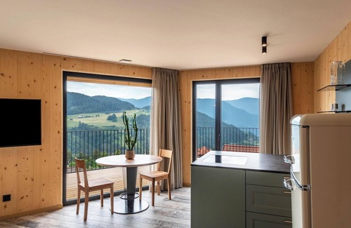 Fie allo Sciliar Apartment | 'AUMIA Apartment Diamant' with Mountain View & Terrace