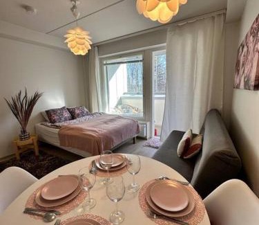 Espoo Apartment | Aurora Home Finnoo Espoo - studio near to metro, easy to reach Helsinki and Otaniemi, Aalto University and Iso Omena shopping center