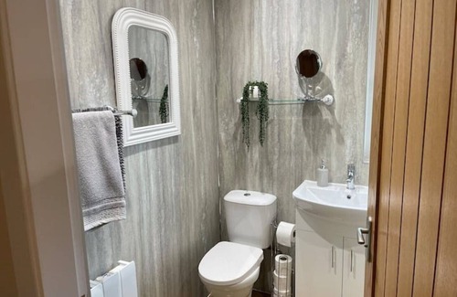 Dumfries Cabin | Austin Lodge 10, Dumfries - With 6 seat Hot tub, private garden, smart TVs