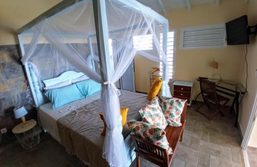 Grand-Bourg House | Aux Colibris Amoureux : loft de standing avec vue mer