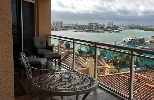 Clearwater Beach Condo | Avail March Belle Harbor 2BR 2BA South side. Sunrise & Sunsets. Walk to Beach