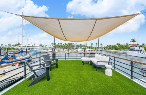 Key West Boat Rental | Awai's Floating Villa - Houseboat in Luxury Village