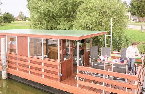 Radewege Boat Rental | Awesome ship in Radewege with kitchen