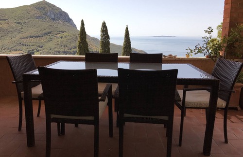 Cala Piccola House | Awesome view of the islands and sea one km from a private beach