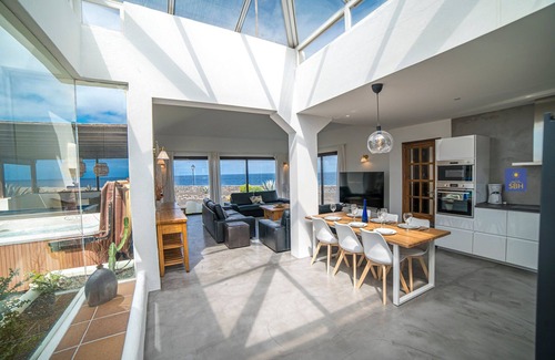 Montana Roja Villa | Babel Playa Blanca With Ocean Views and Hot Tub