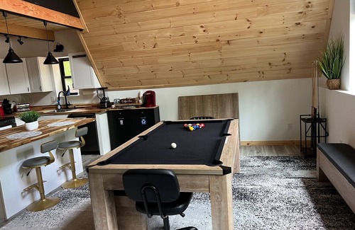 Carroll County House | Baby Chocorua A Frame in the mountains sleeps 8