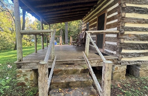 Piney Mountain Cabin | Back in Time! River Log Cabin-Off Grid