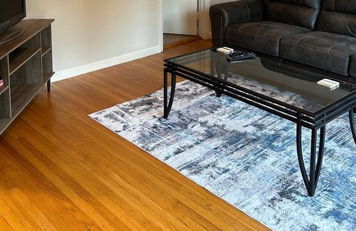 West Alameda Apartment | Backyard oasis with patio