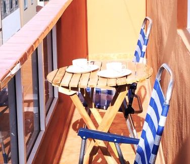 Las Galletas Apartment | Balcon del sur con vista mar