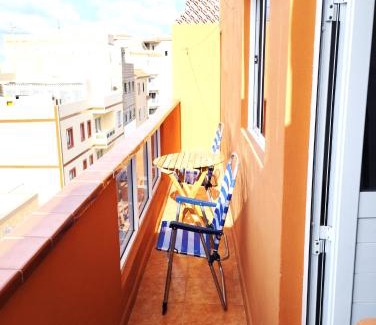 Las Galletas Apartment | Balcon del sur con vista mar