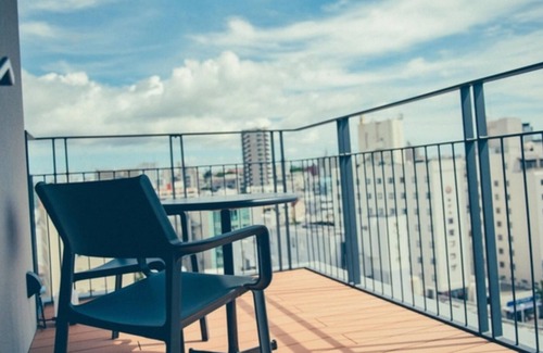 Kumoji Hotel | Balcony twin high floor vs | Buffet breakfast/Naha Okinawa