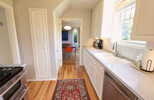 Whittier Heights House | Ballard Brick Tudor A/C Dog-Friendly