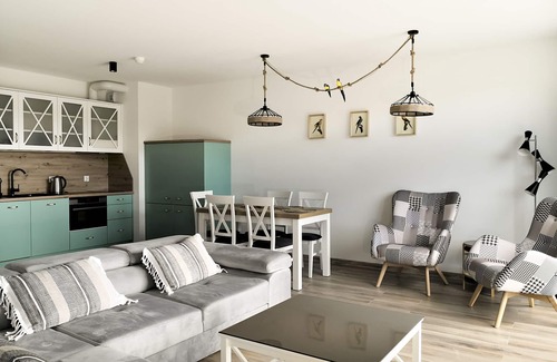 Leba Apartment | Baltic coast, quiet location in Grune, spacious, modern apartment