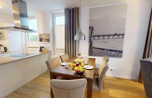 Pelzerhaken Apartment | Baltic Sea vacation in the beautiful apartment C-02 with terrace, sea view and dog-friendly