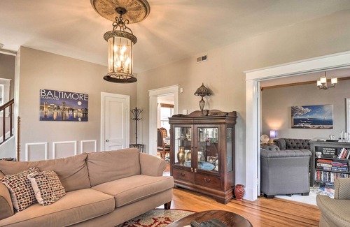 Rossville House | Baltimore Home Base w/ Pool, Hot Tub & Grill!