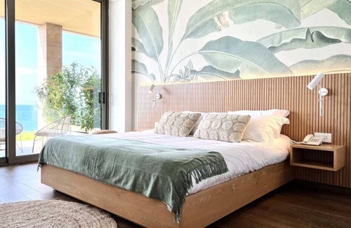 Kfardebian House | Banana Leaf: Beachfront Exotic Room in Batroun